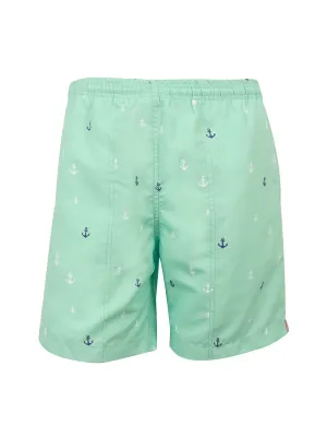 Men's Print Swim Trunk - Anchors Away