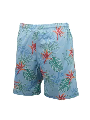 Men's Print Swim Trunk - Birds of Paradise