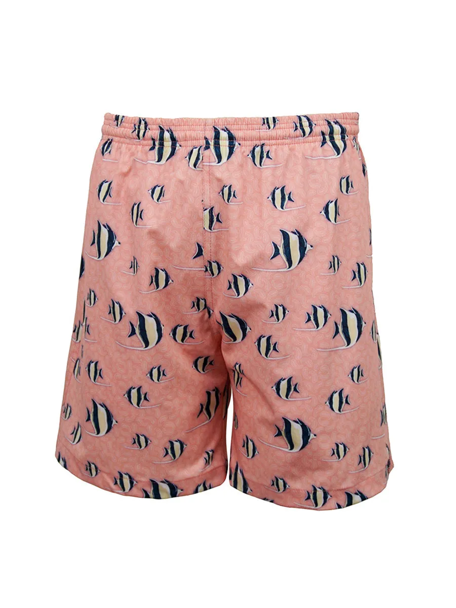 Men's Print Swim Trunk - Tropic Fish