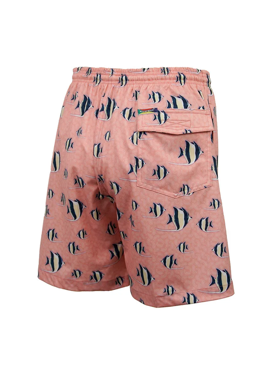 Men's Print Swim Trunk - Tropic Fish