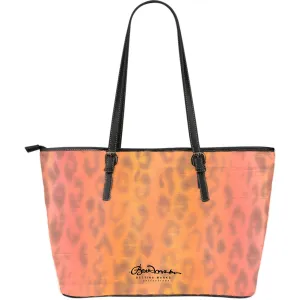 Ombre Leopard Large Tote Bag