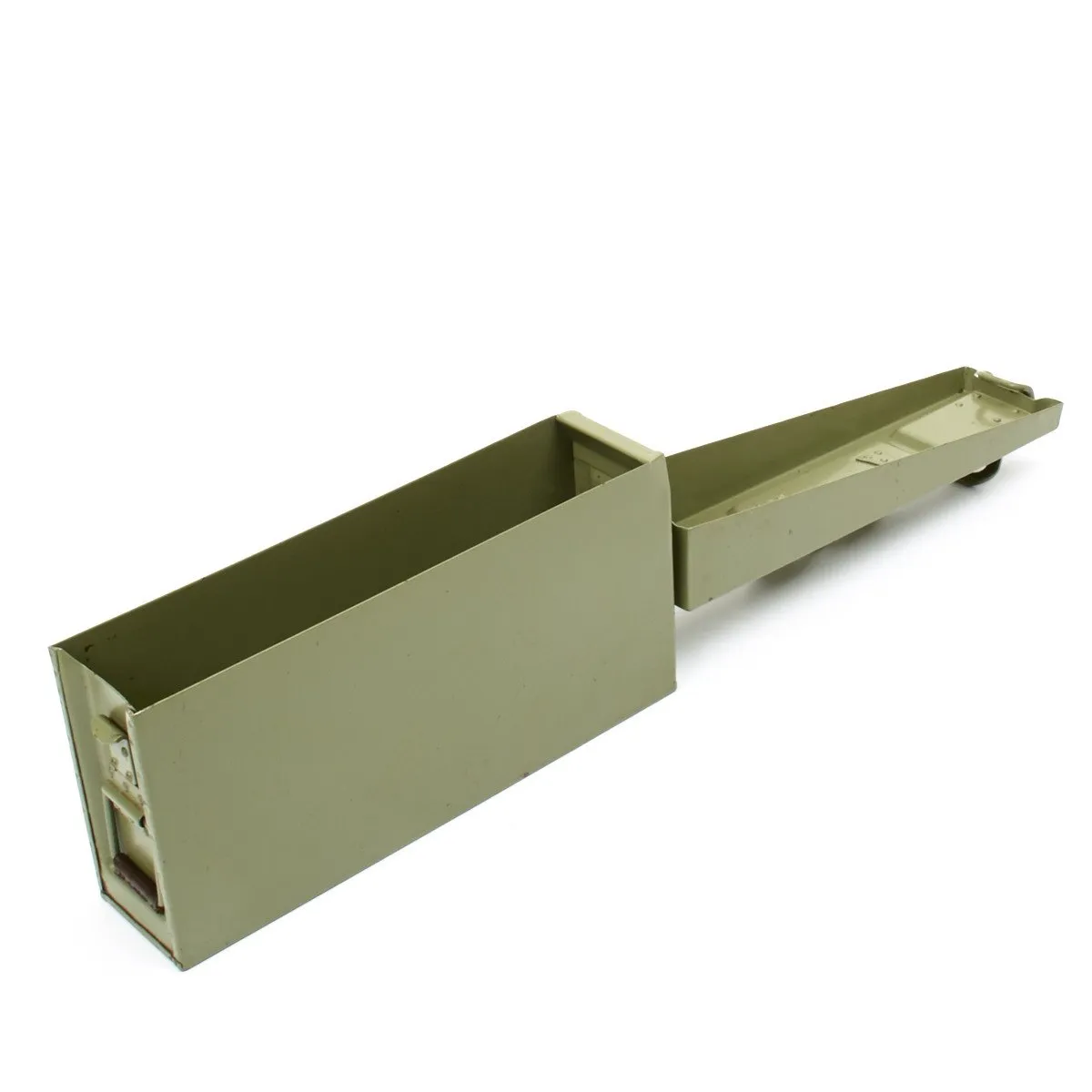 Original German MG 34/42 Ammunition Can in Postwar Green- Unmarked