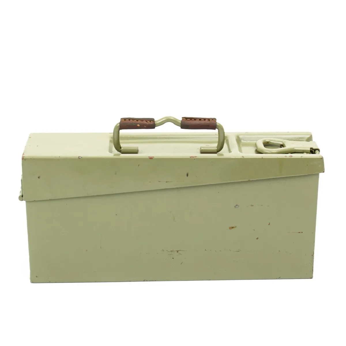 Original German MG 34/42 Ammunition Can in Postwar Green- Unmarked