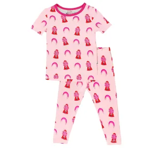 Painted Heart Gumballs Short Sleeve Pajama Set (6M-12Y)