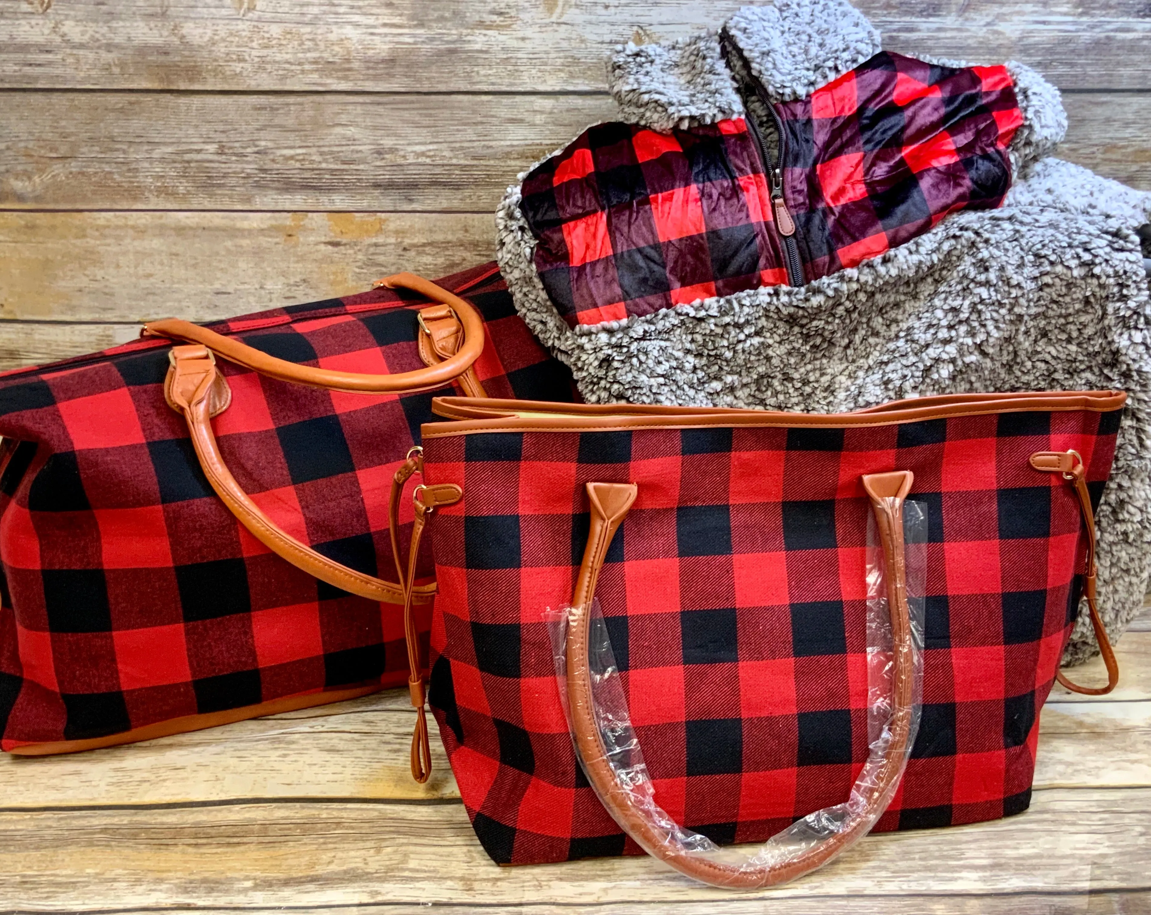 Plaid Weekenders 28x16x8 (Shoulder Strap Sold Separately) lo