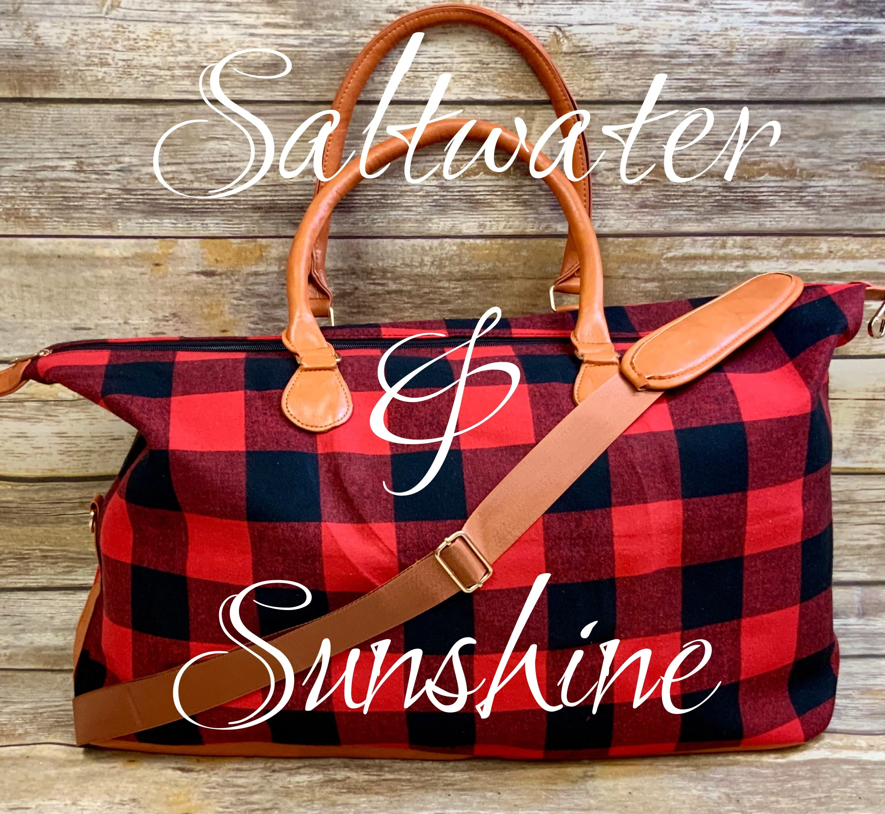 Plaid Weekenders 28x16x8 (Shoulder Strap Sold Separately) lo