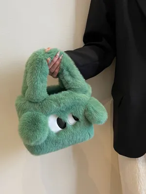 Plush Crossbody Bag