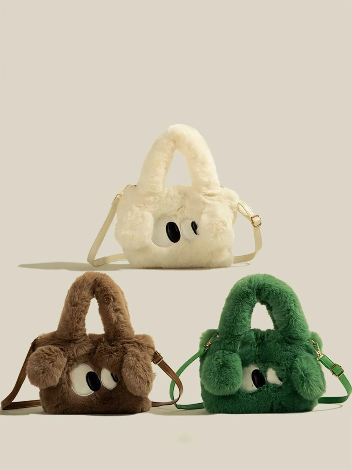 Plush Crossbody Bag