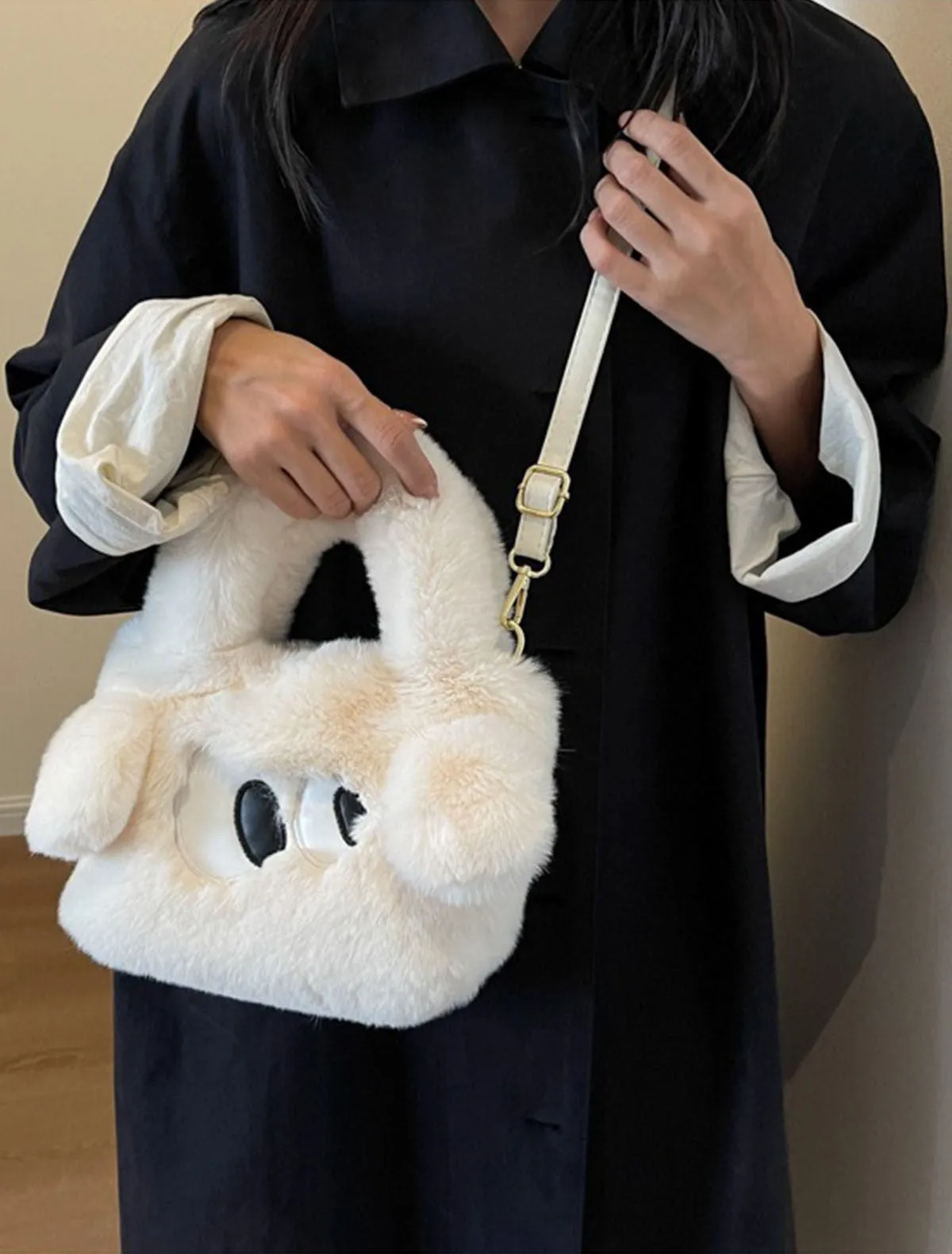 Plush Crossbody Bag