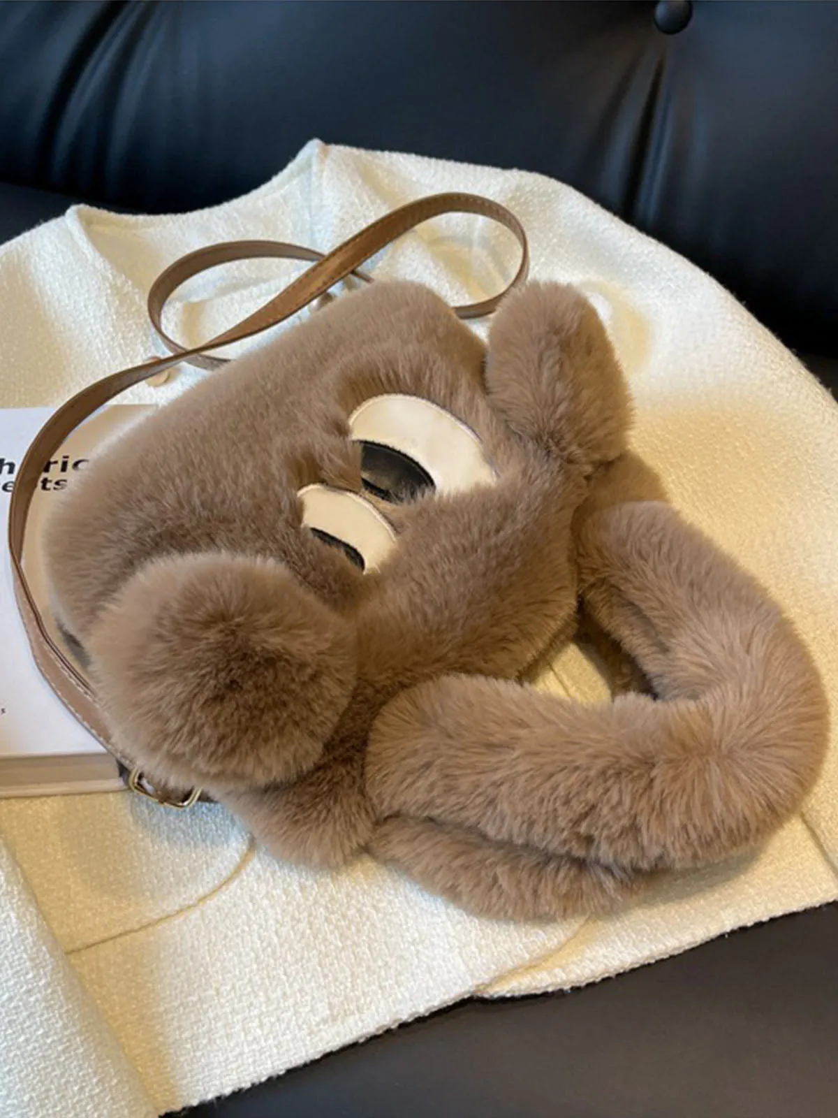 Plush Crossbody Bag