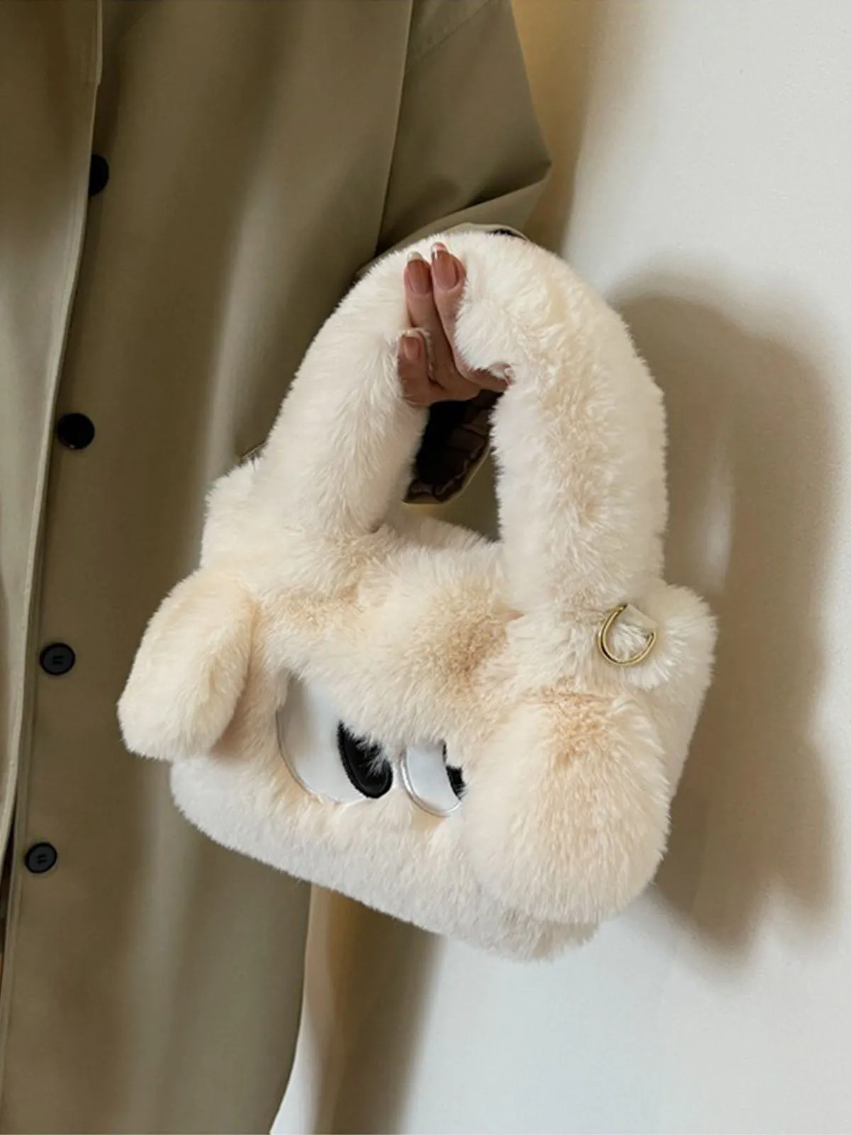 Plush Crossbody Bag