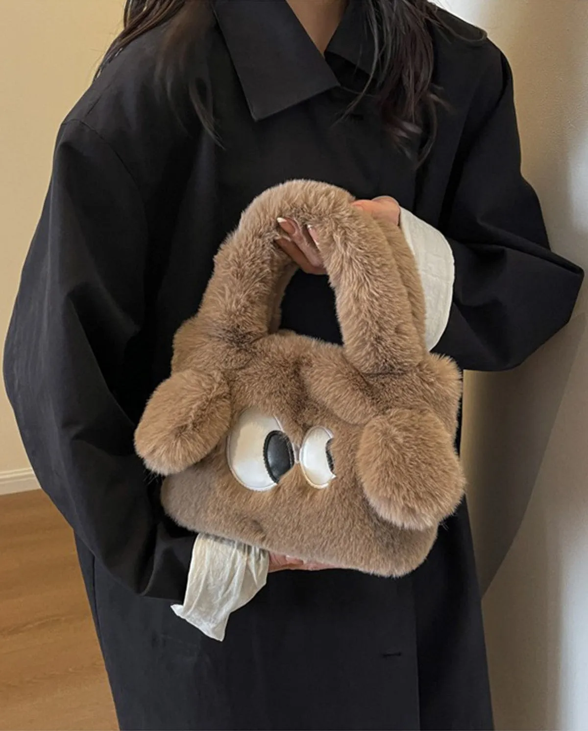 Plush Crossbody Bag