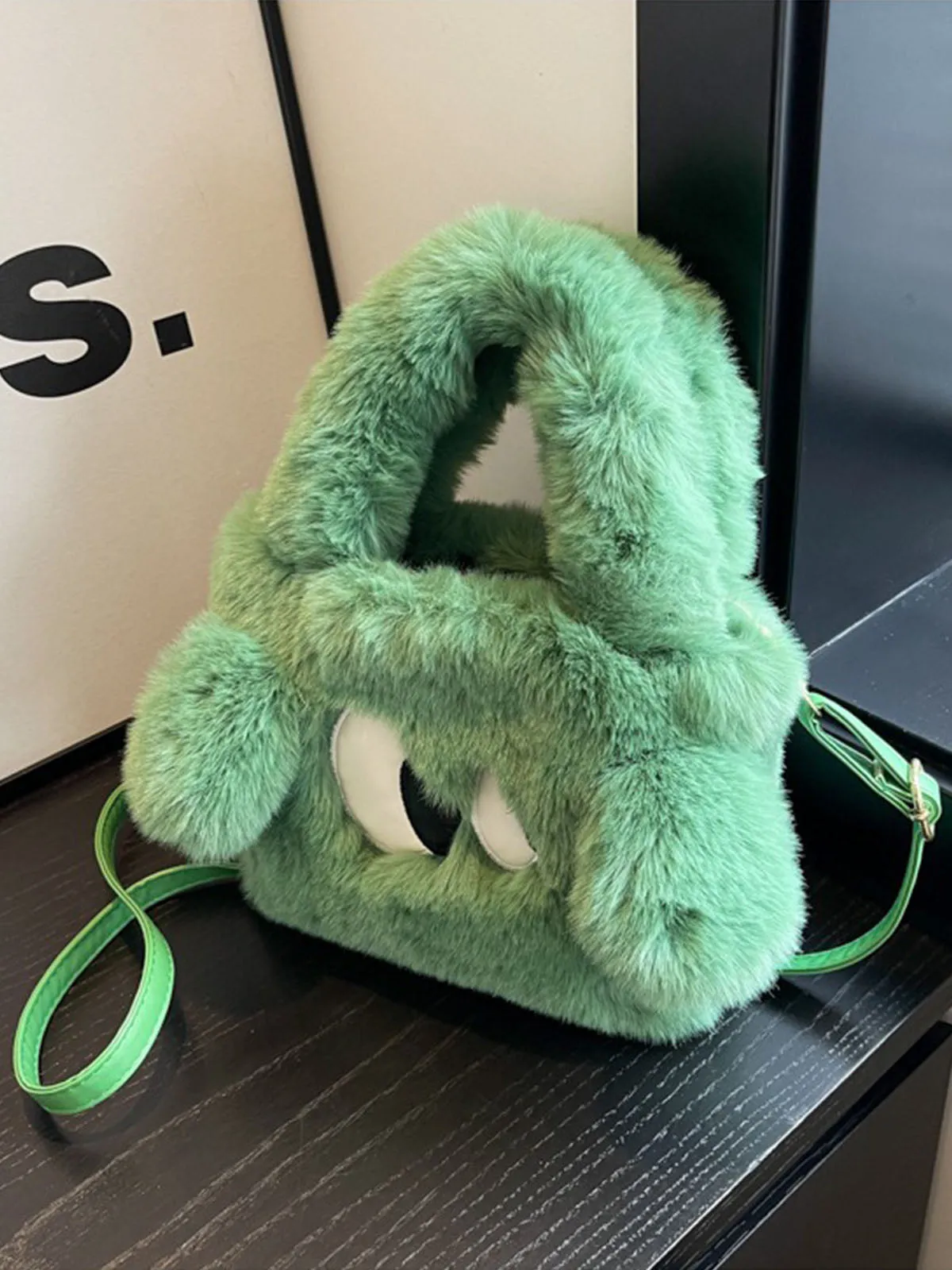 Plush Crossbody Bag