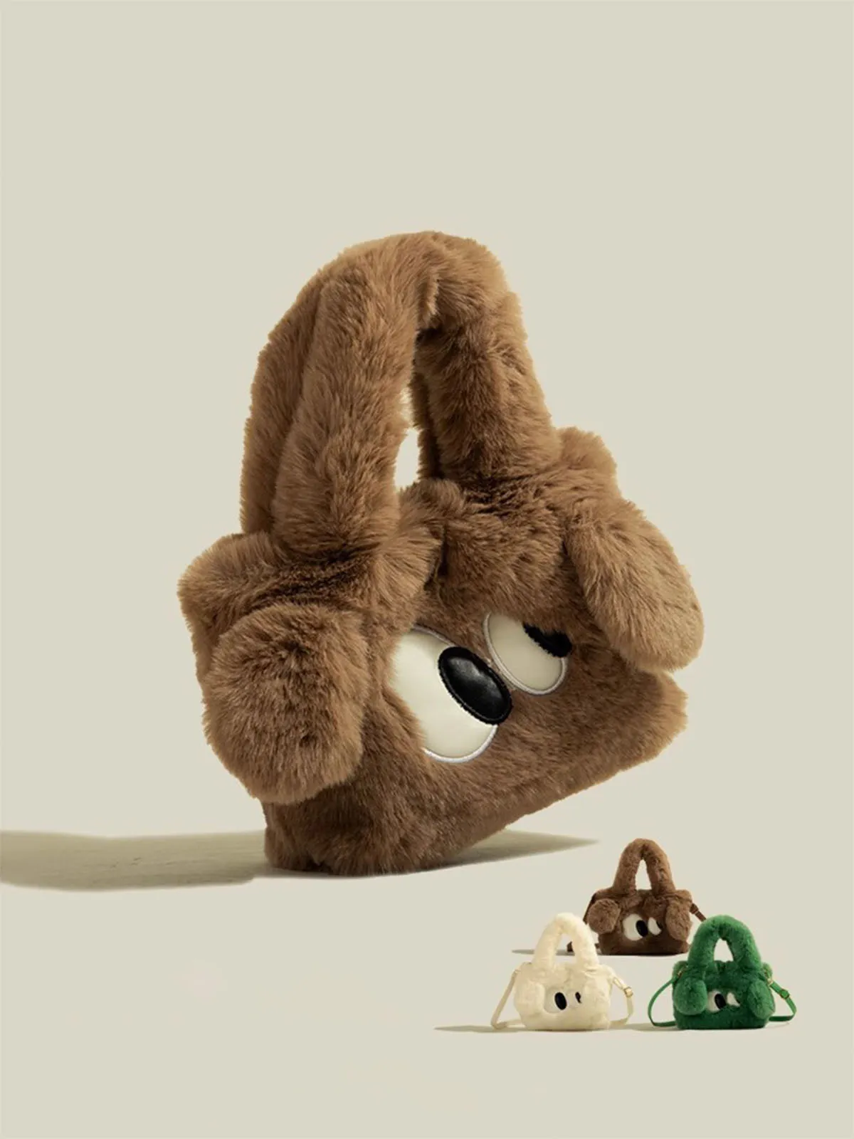 Plush Crossbody Bag