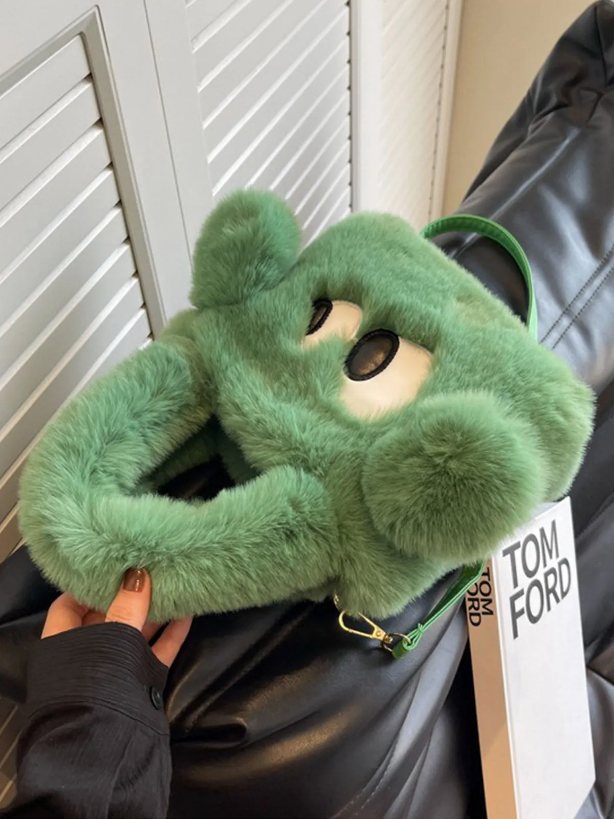 Plush Crossbody Bag