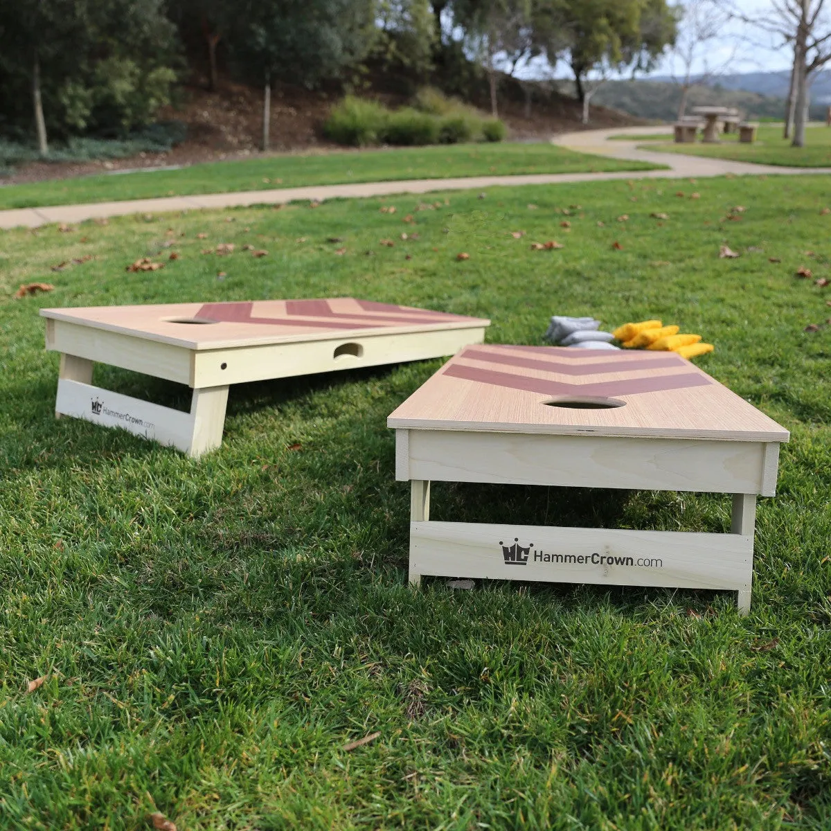 Premium Cornhole Game (Angle Design)