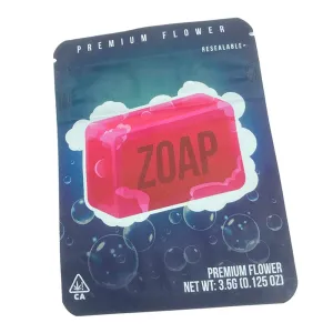 Premium Mylar Bags - Zoap - 10cm x 12.8cm - Each