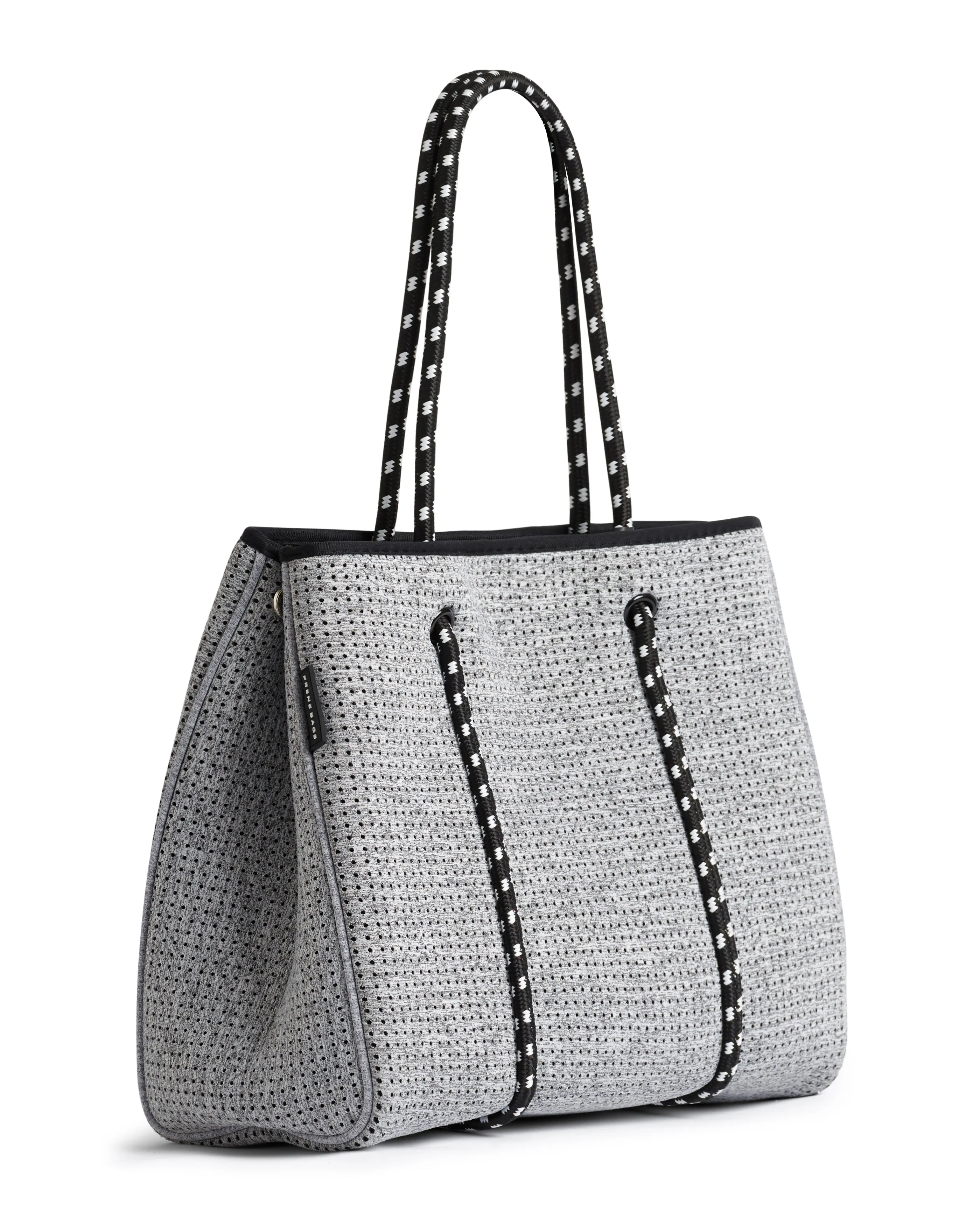 Prene The Portsea  Light Grey Marle Neoprene Tote Bag