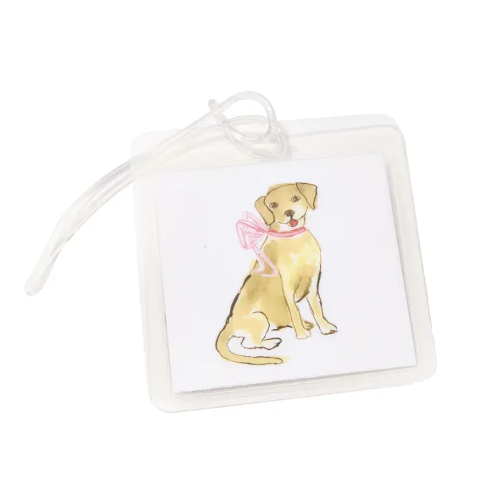 Puppy Dog Bag Tag