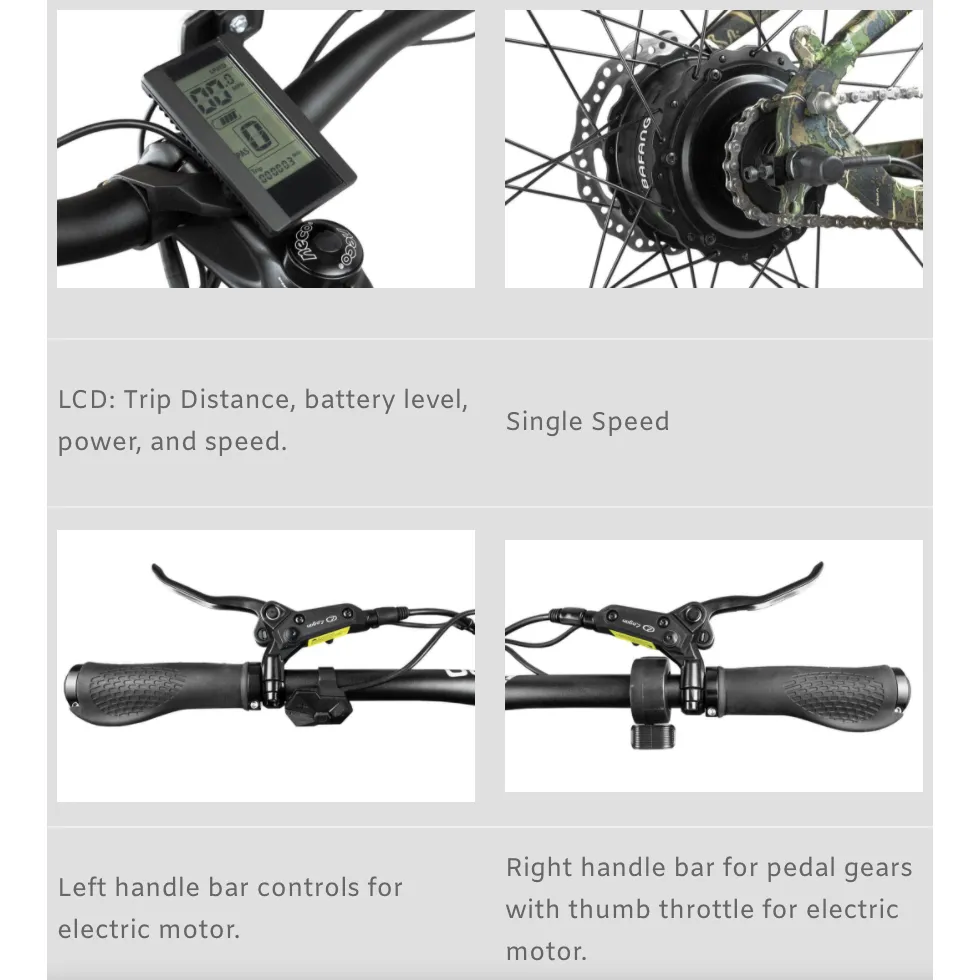 RAMBO Krusader 500 X2WD Electric Bike