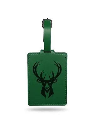Rico Suede Icon Milwaukee Bucks Luggage Tag