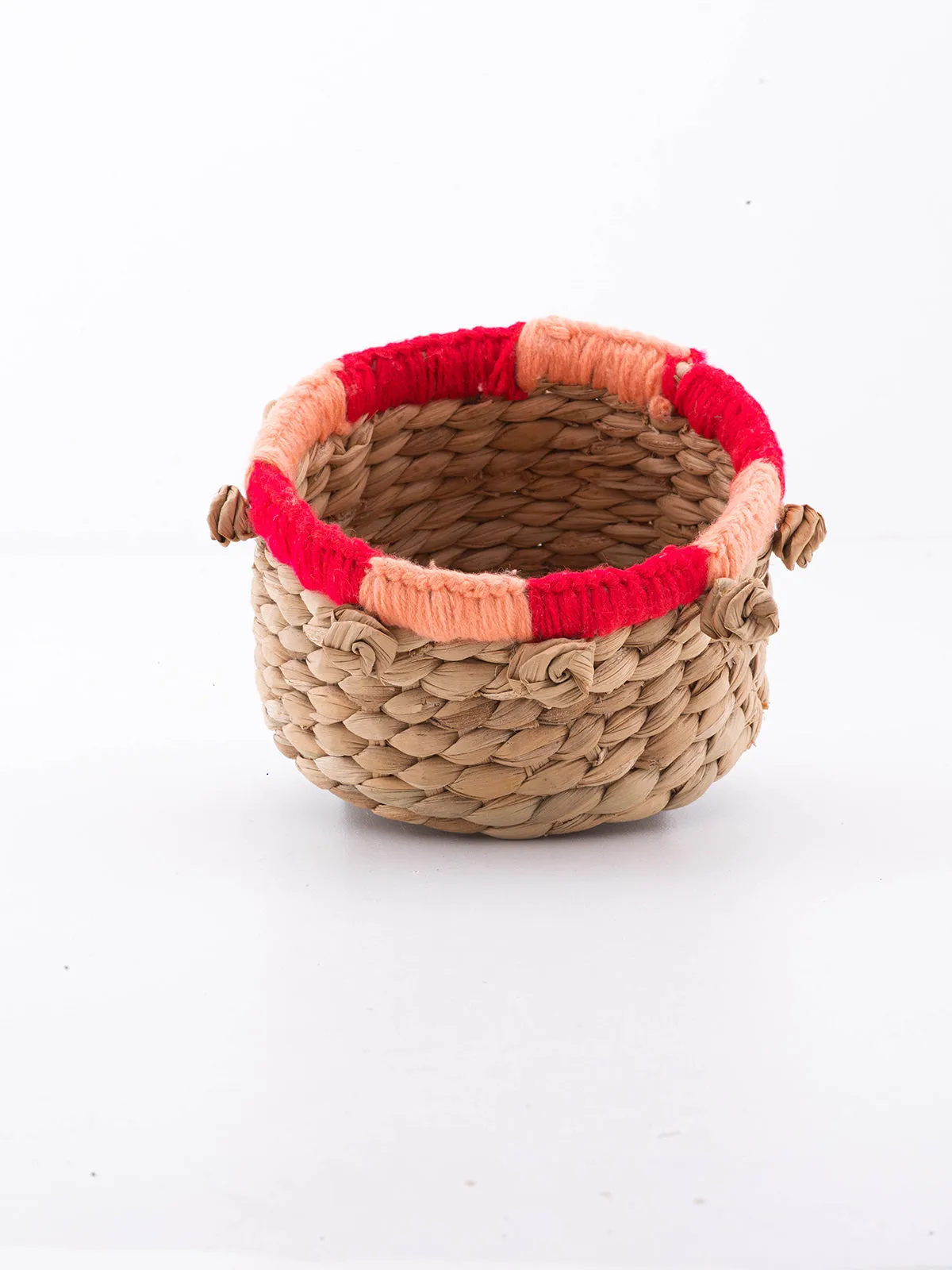 Round Embroidered Bull Rush  Organiser