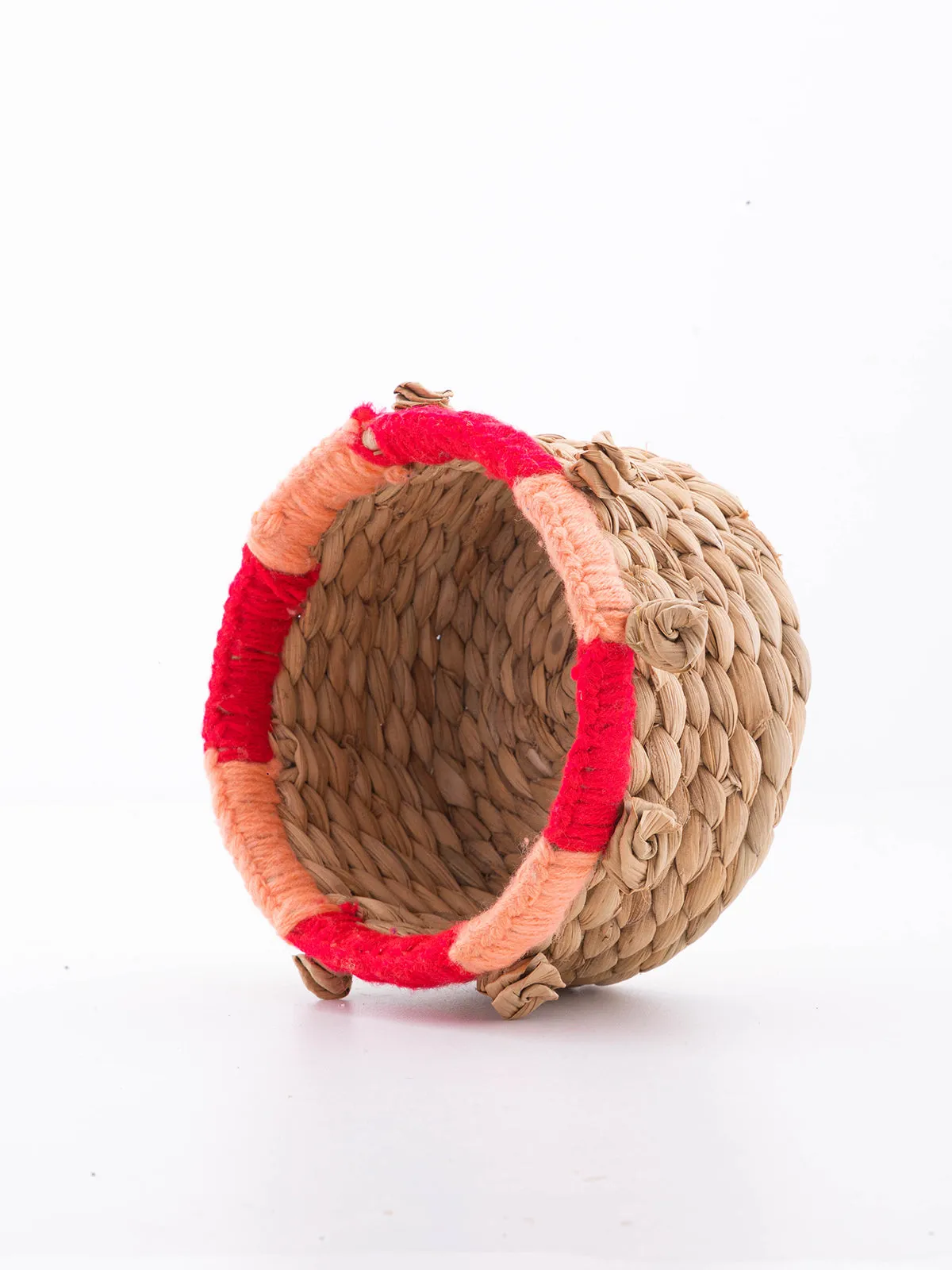 Round Embroidered Bull Rush  Organiser