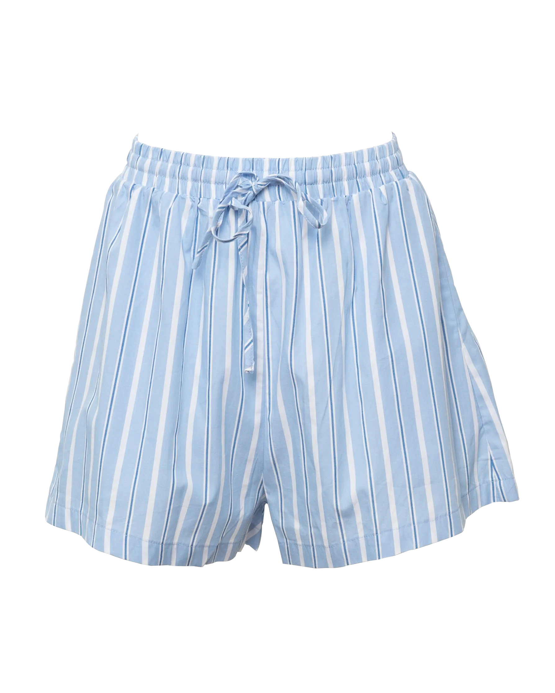 Sage Shorts | Blue Stripe
