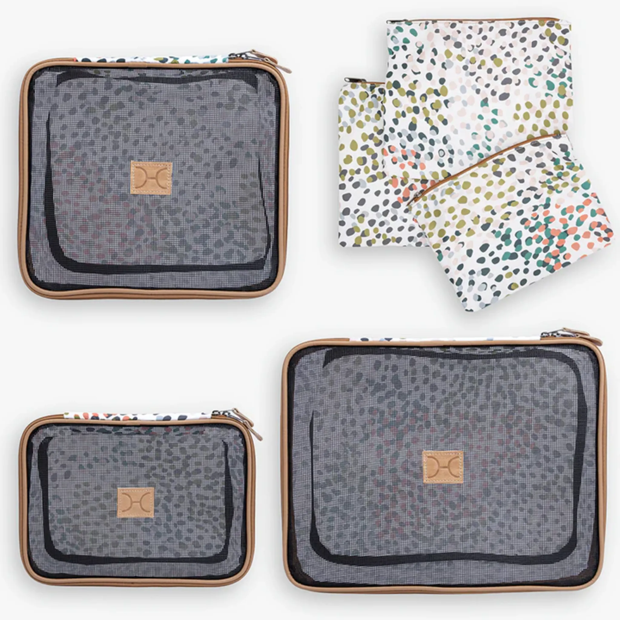 Travel Luggage Organizer Pods Confetti All About