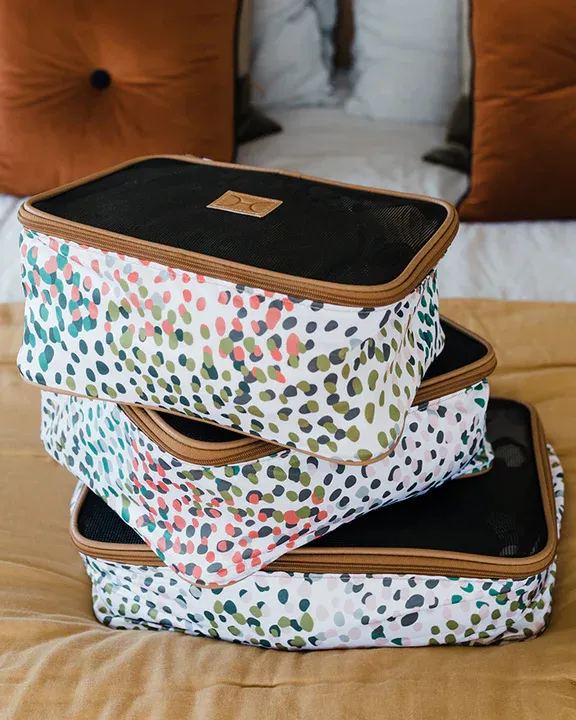 Travel Luggage Organizer Pods Confetti All About