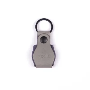 TROVE Tag Tote: Grey Leather