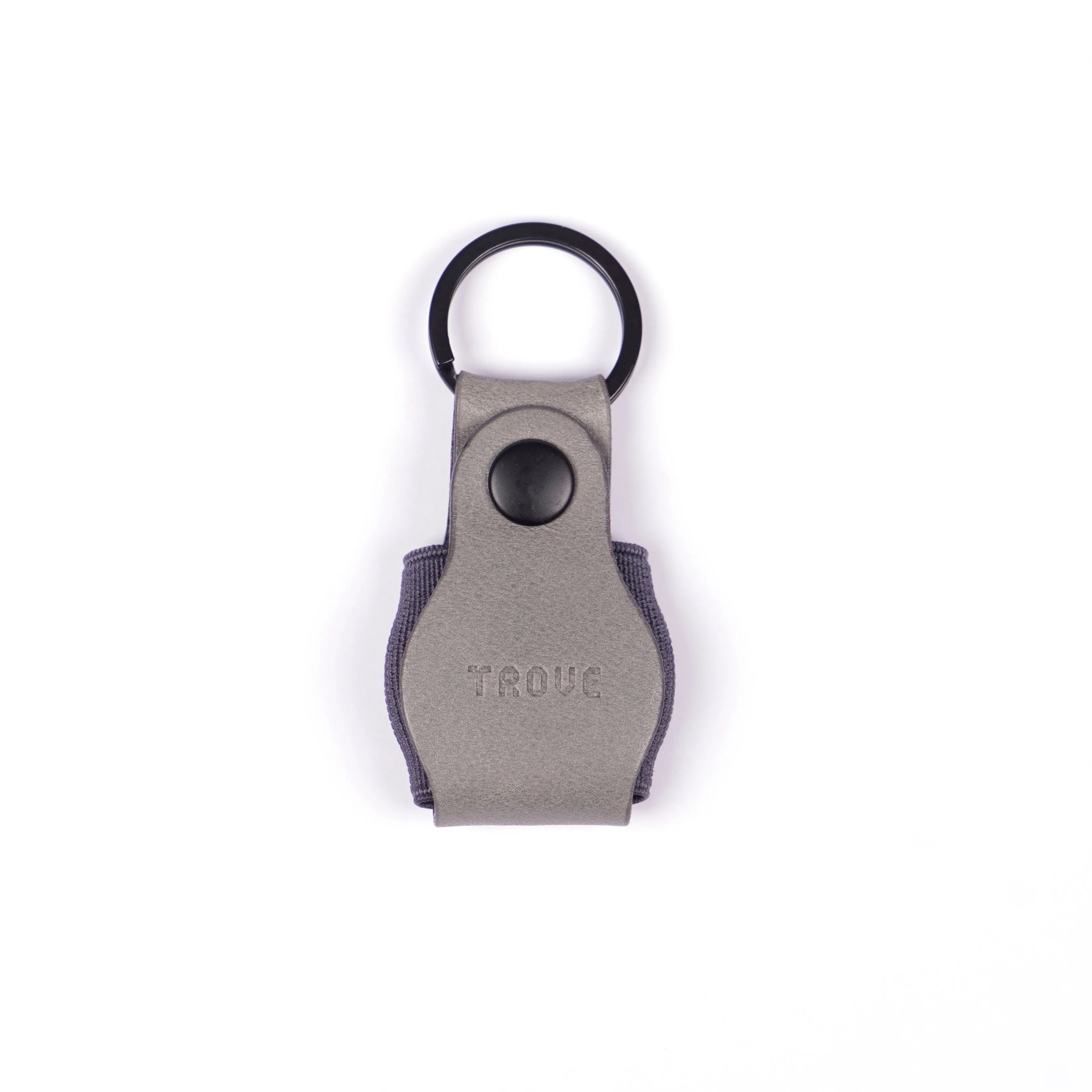 TROVE Tag Tote: Grey Leather