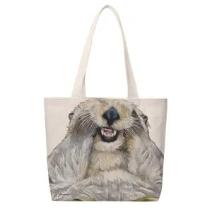 [TUS-510] Sea Otter Portrait Totes