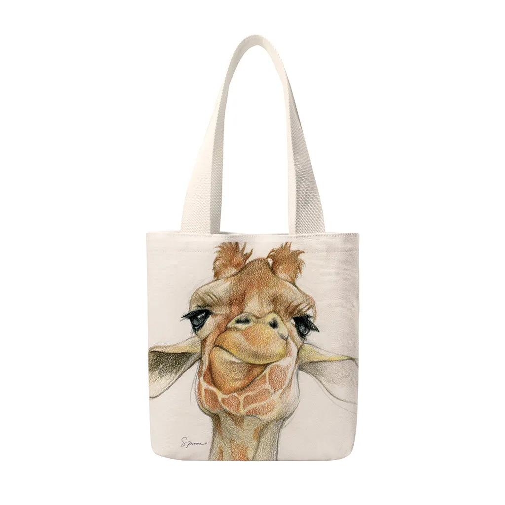 [TUS-650] Giraffe Portrait Totes