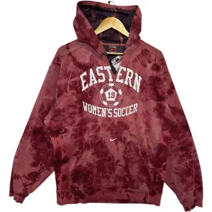 Vintage Women's Nike Eastern Soccer Spellout Tie Dye Hoodie
